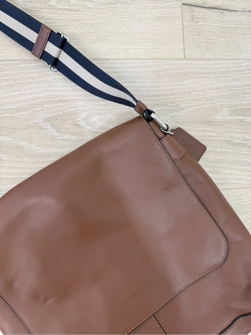 Coach Charles Small Messenger Saddle Bag